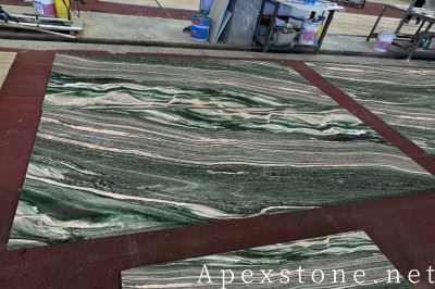 50mm Verde Lapponia Quartzite Wall Panels suppliers